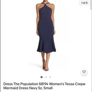 Dress the Population Tessa Crepe Mermaid dress